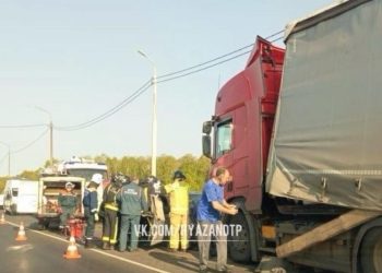 25 августа на Южной окружной образовалась пробка из-за ДТП