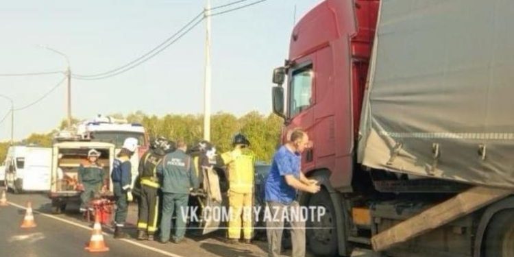 25 августа на Южной окружной образовалась пробка из-за ДТП