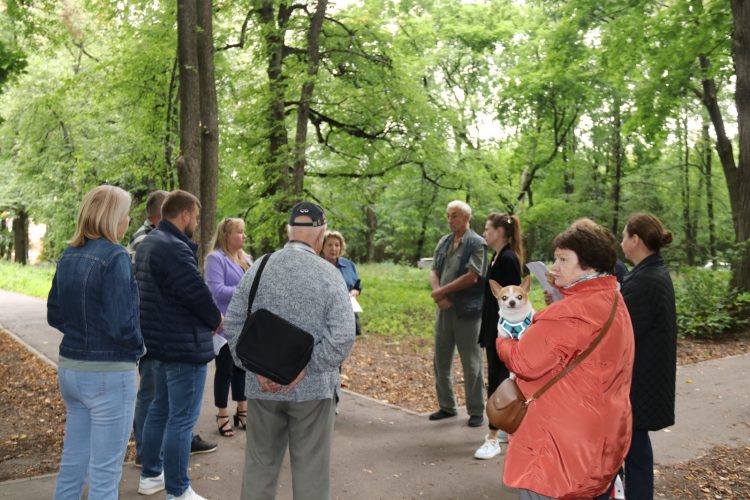 В Рязани парк героев Отечественной войны 1812 года продолжают благоустраивать
