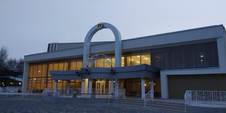 Ремонтные работы главного входа в рязанском Дворце торжеств завершат до 30 ноября