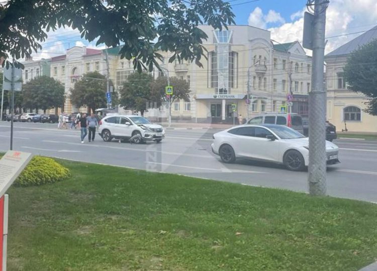 В центре Рязани 6 августа произошла авария