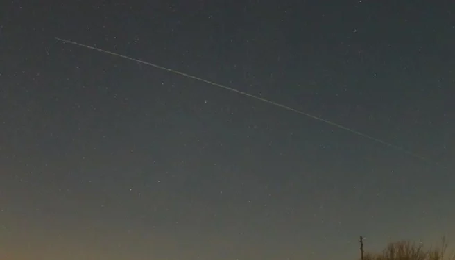 В Сети появилось видео пролетающего над Рязанью метеора
