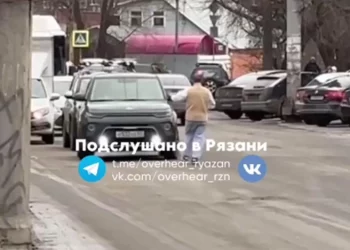 В Рязани неадекватный мужчина намеренно бросался под колеса автомобилей