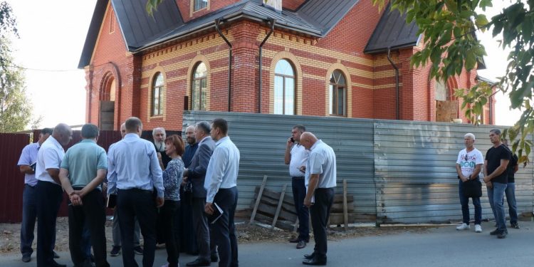 В рязанском Недостоеве благоустроят сквер возле Воскресенского храма