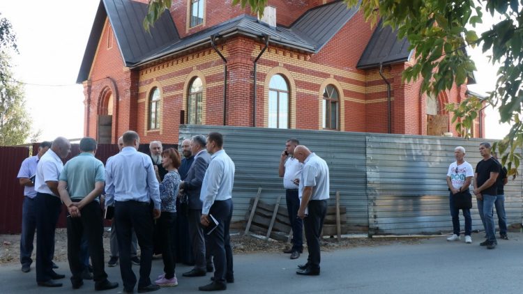 В рязанском Недостоеве благоустроят сквер возле Воскресенского храма