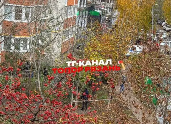 Рязанцы сообщили об оцеплении дома на улице Комбайновой