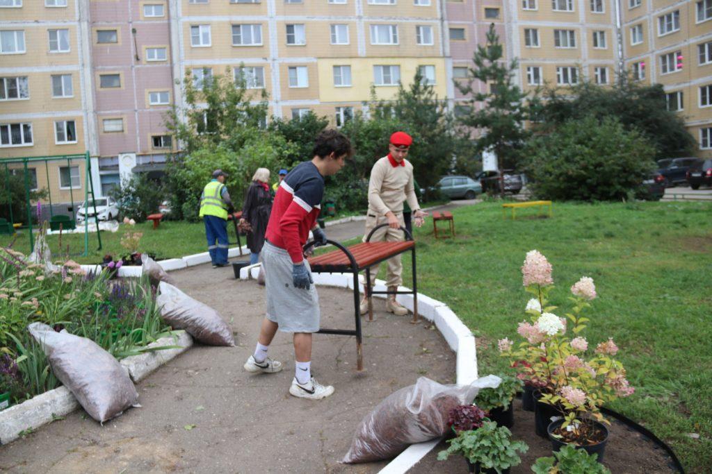 В Рязани появился новый сквер на улице Чкалова