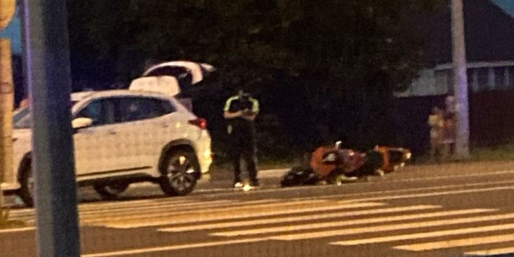 В аварии в Рыбновском районе пострадал мотоциклист