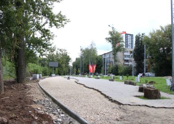 Работы по благоустройству на территории рязанского Гвардейского сквера завершат в октябре