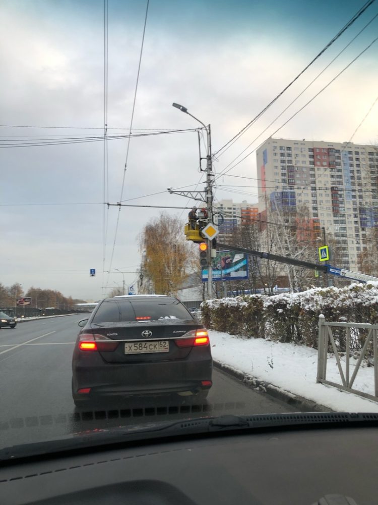 Рязанских водителей предупредили о новой дорожной камере на Московском шоссе