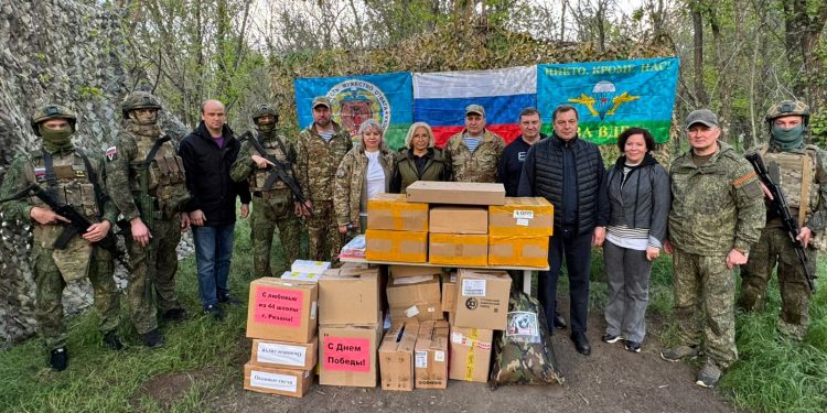 Из Рязани в зону СВО доставили очередной гуманитарный груз Из Рязани в зону СВО доставили очередной гуманитарный груз