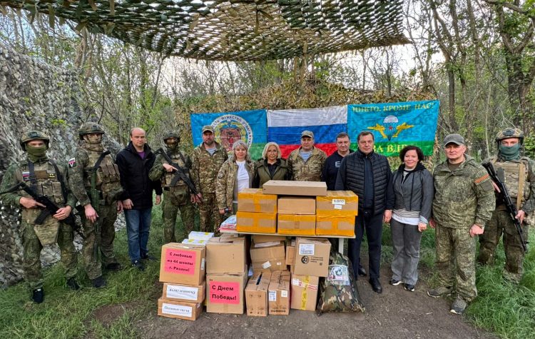 Из Рязани в зону СВО доставили очередной гуманитарный груз