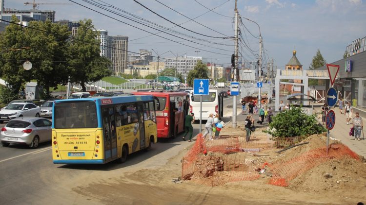 Мэрия: работы по ремонту подземного перехода у рязанского ТД "Барс" завершены на 60%