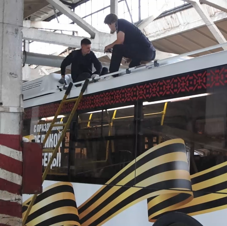 В рязанских троллейбусах и автобусах активно ремонтируют кондиционеры