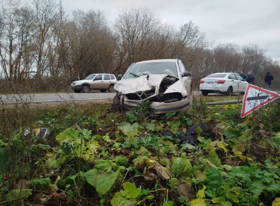 В ДТП в Старожиловском районе пострадали два ребенка