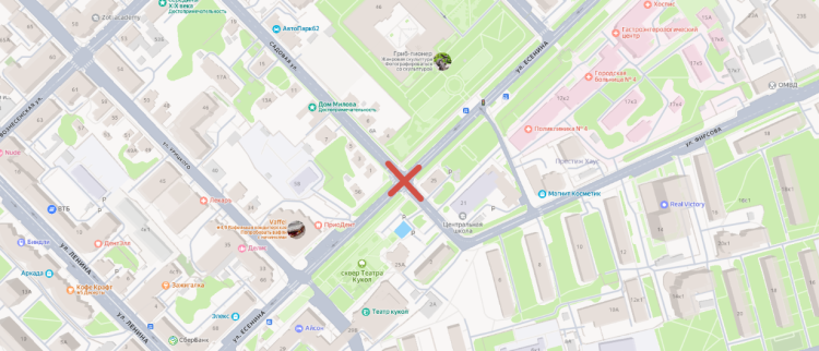 Рязанских водителей предупредили о закрытии движения в центре города до 14 ноября