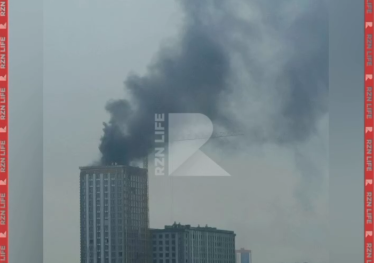 Рязанское МЧС прокомментировало ситуацию с пожаром в новостройке в районе Мервино