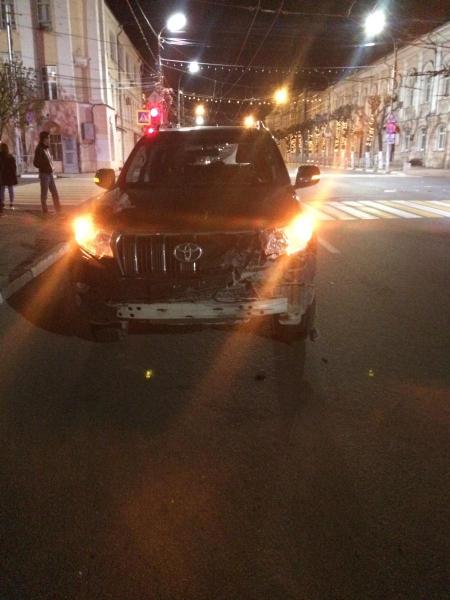 В ДТП в центре Рязани пострадали два человека