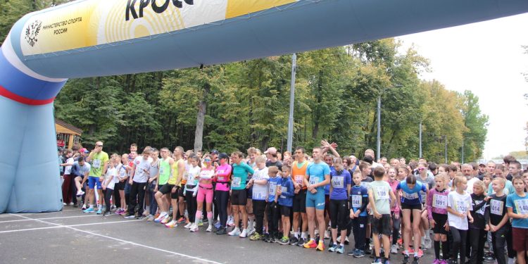 В забеге «Кросс нации» приняли участие более 3000 рязанцев