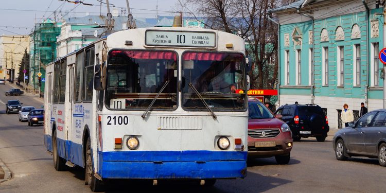 В Рязани троллейбусы №10 изменили схему движения до 7 сентября