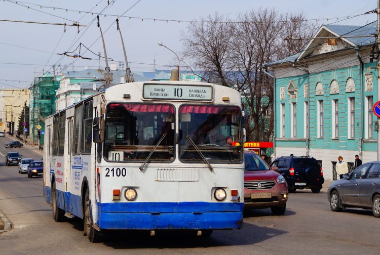 В Рязани троллейбусы №10 изменили схему движения до 7 сентября