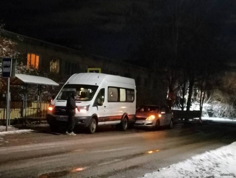 В рязанском Рыбном маршрутка вместе с пассажирами угодила в ДТП
