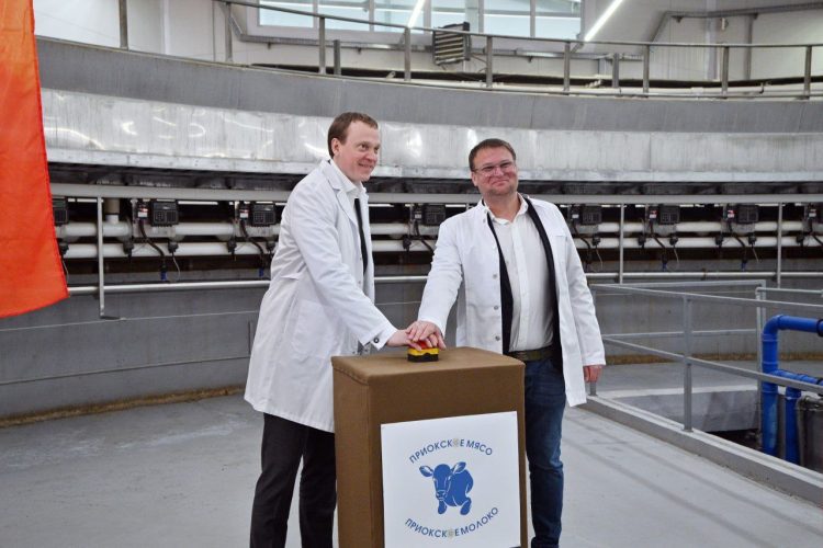 Малков побывал на открытии второй очереди молочного производства в Спасском районе