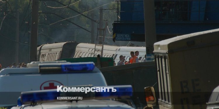 В Ульяновской области с рельсов сошел поезд, следовавший через Рязань. Есть пострадавшие