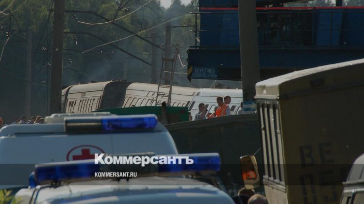 В Ульяновской области с рельсов сошел поезд, следовавший через Рязань. Есть пострадавшие