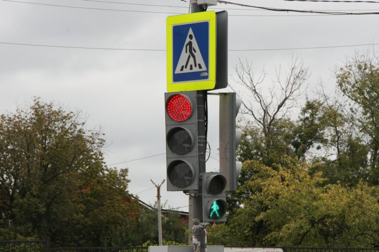 Два новых светофора установили в Рязани