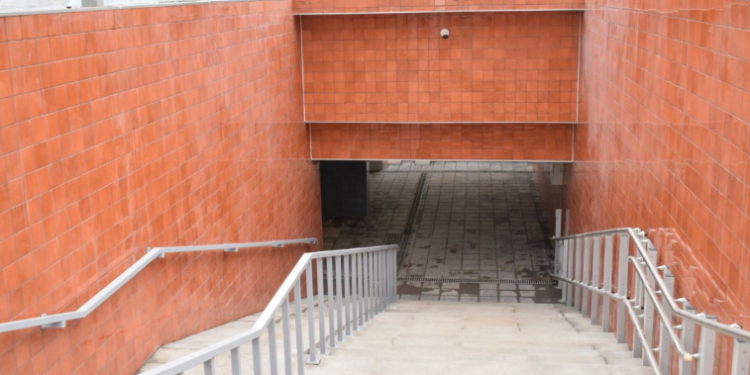 В Рязани завершили ремонт подземного пешеходного перехода у ТД «Барс»