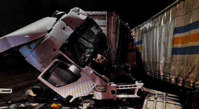 В ДТП с двумя грузовиками в Рязанской области пострадал один человек