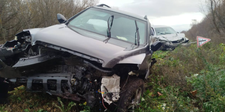 В ДТП в Старожиловском районе пострадали два ребенка