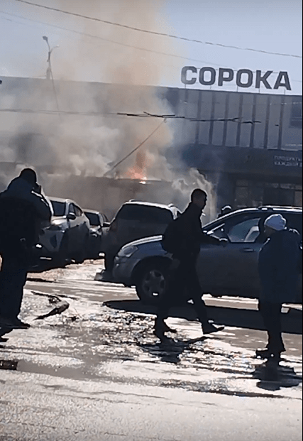 7 марта на рязанской улице Новоселов загорелся троллейбус