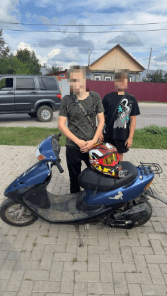 В Клепиковском районе задержали 15-летнего водителя скутера