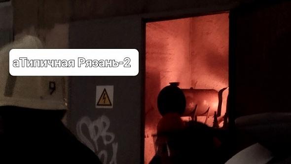 В Сети появились снимки с места ЧП на рязанской подстанции