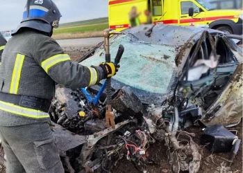 Бойцы спецоперации попали в жесткое ДТП в Запорожской области, их вёз рязанский водитель