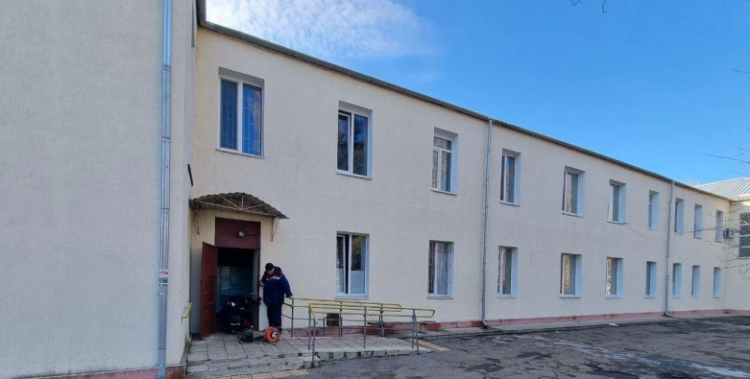 Рязанские рабочие восстанавливают инфраструктуру в Чаплынке Херсонской области