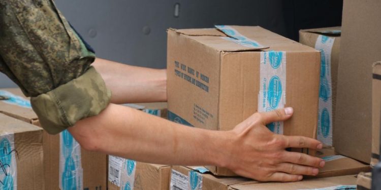 Из Рязани в зону СВО направили очередной гуманитарный груз Из Рязани в зону СВО направили очередной гуманитарный груз