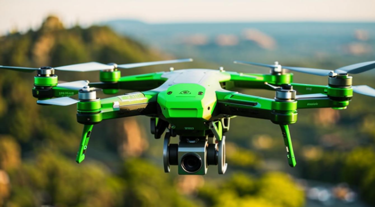 В небе над рязанским Сасово засняли беспилотник