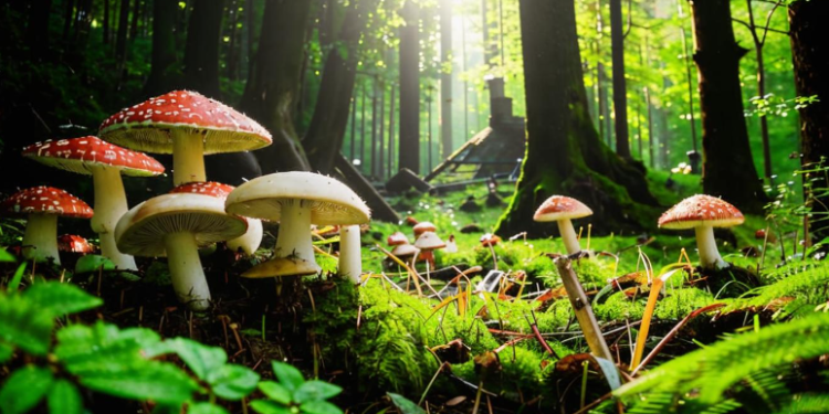 Рязанцы обнаружили в клепиковском лесу грибы странной формы