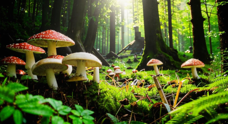 Рязанцы обнаружили в клепиковском лесу грибы странной формы