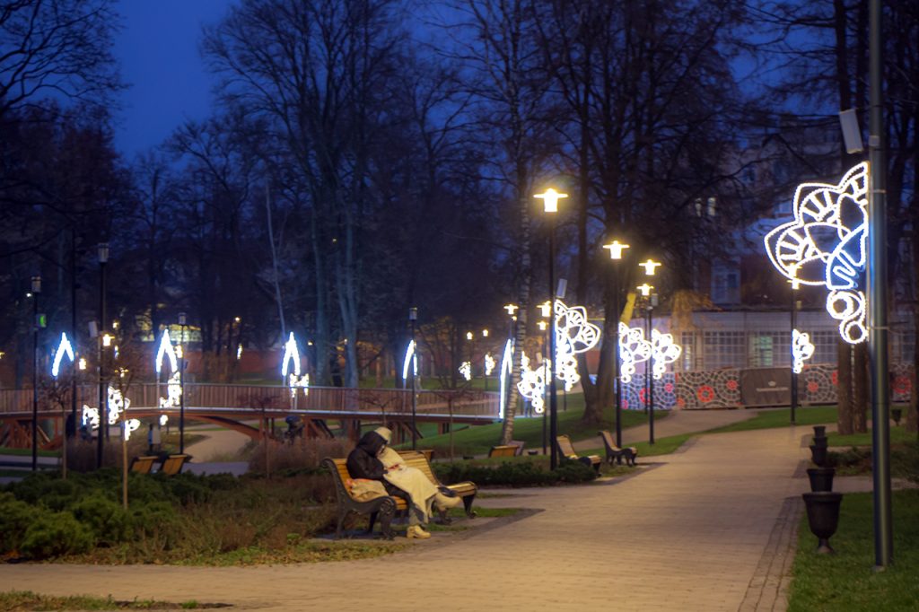 В мэрии Рязани объявили о подключении новогодней иллюминации на городских улицах