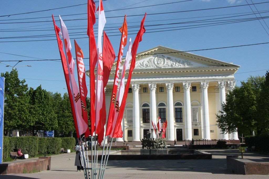 Артемов: в Рязани завершаются работы по праздничному оформлению города ко Дню Победы