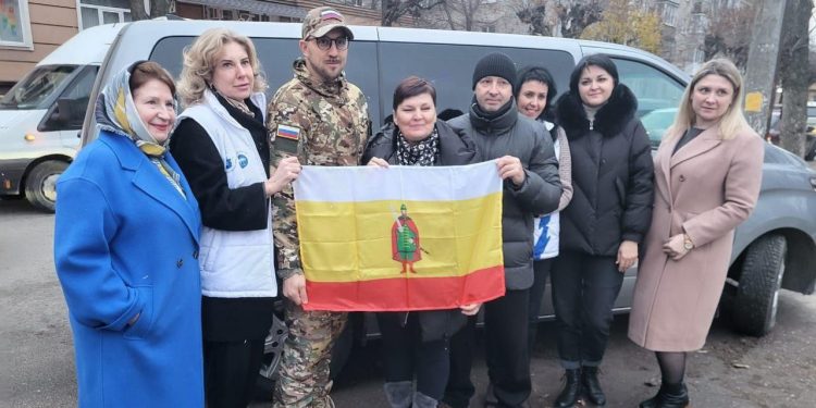 Волонтеры из Рязанской области отправились в ЛНР Волонтеры из Рязанской области отправились в ЛНР