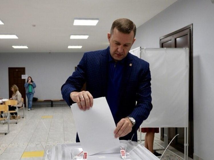 Руководитель рязанского минтранса Павел Супрун проголосовал на выборах