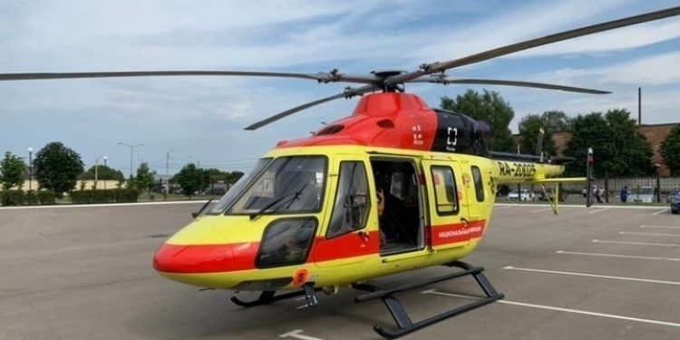 Вертолет санавиации доставил из Сараев в Рязань 54-летнюю женщину