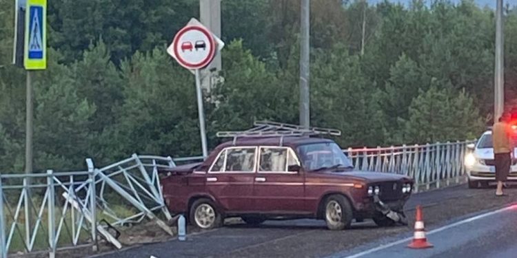 В Касимовском районе произошло ДТП с участием «Жигулей»