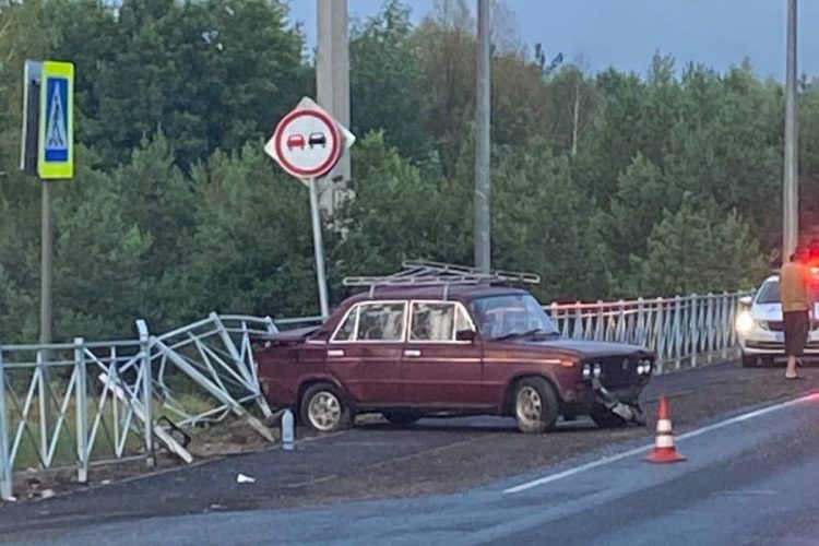 В Касимовском районе произошло ДТП с участием "Жигулей"