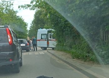 На улице Соколовской в Рязани автомобиль совершил наезд на пешехода